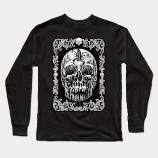 Metal Death Skull Long Sleeve T-Shirt